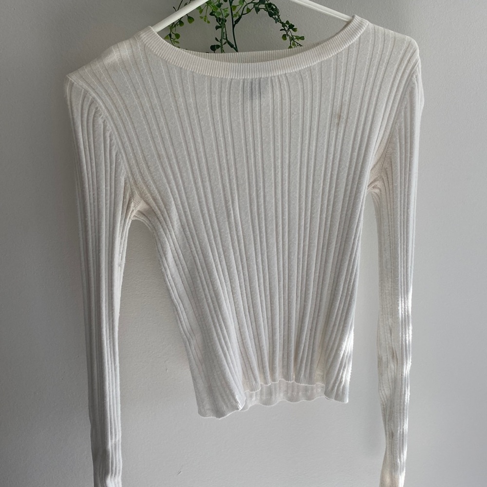Forever 21 white long sleeve
